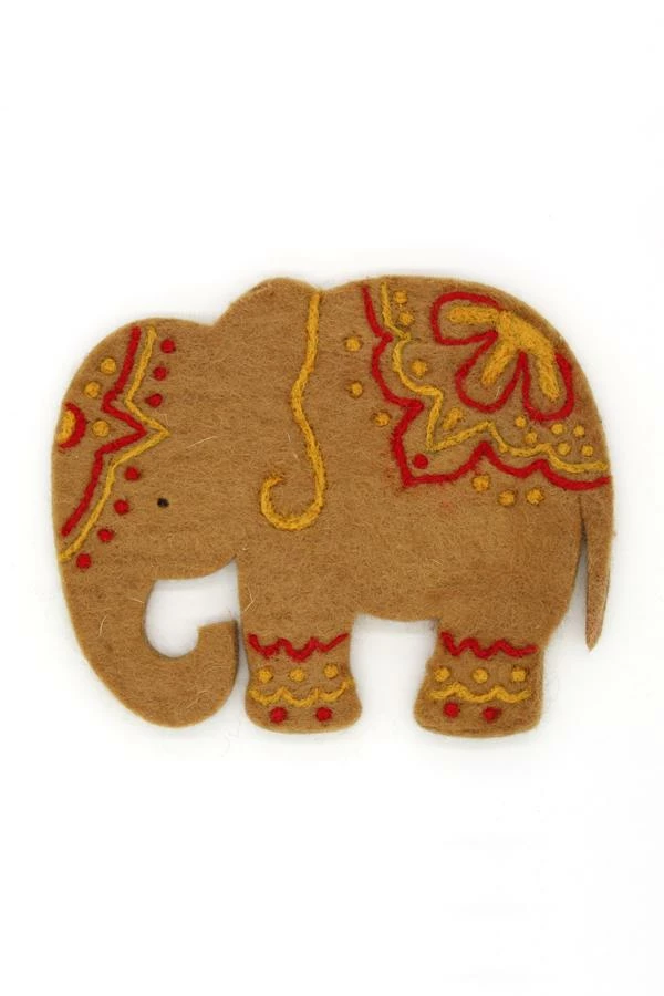 Lakhays New Arrivals Elephant Felt Trivets 2 Lakhays New Arrivals Elephant Felt Trivets