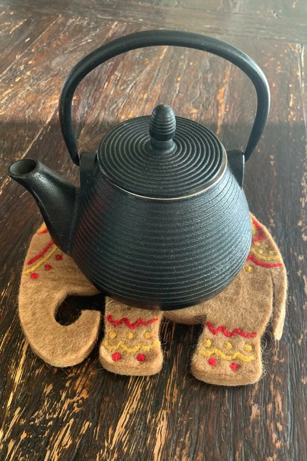 Lakhays New Arrivals Elephant Felt Trivets 5 Lakhays New Arrivals Elephant Felt Trivets