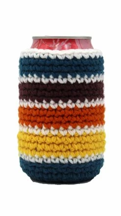 Lakhays Striped Can Insulator 4pc Set New Arrivals