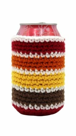 Lakhays Striped Can Insulator 4pc Set New Arrivals