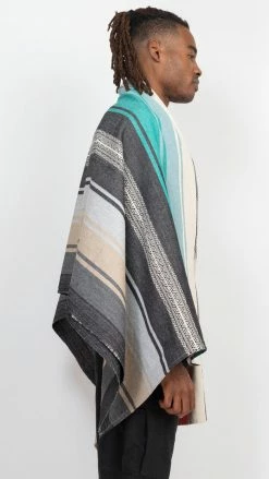 Lakhays New Arrivals Serape Stripe Beach Blanket