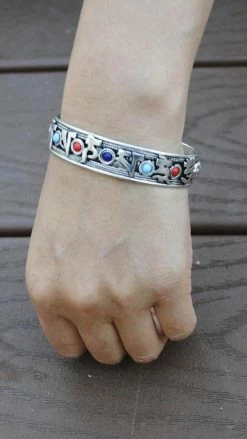 Lakhays Om Mani Padme Hum Healing Cuff