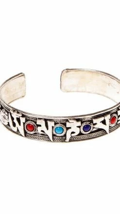 Lakhays Om Mani Padme Hum Healing Cuff