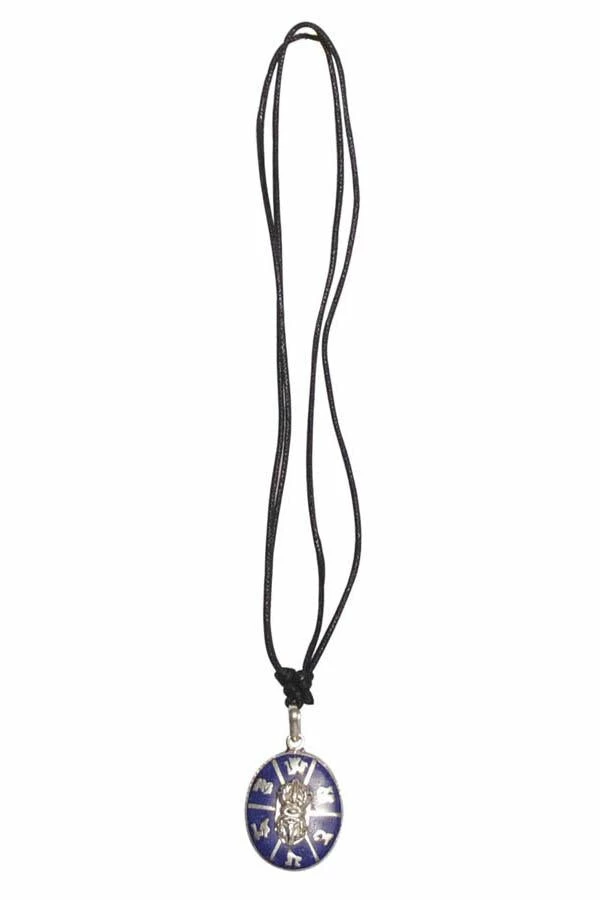 Lakhays Gifts Tibetan Prayer Dorje Pendant Necklace With Lapis 3 Lakhays Gifts Tibetan Prayer Dorje Pendant Necklace With Lapis