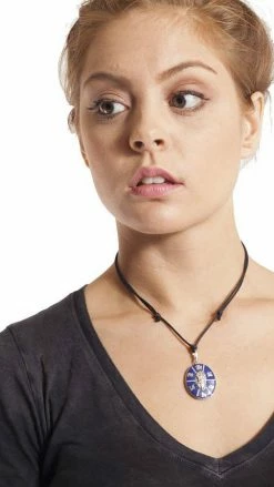 Lakhays Gifts Tibetan Prayer Dorje Pendant Necklace With Lapis 7 Lakhays Gifts Tibetan Prayer Dorje Pendant Necklace With Lapis