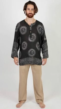 Lakhays Tank Tops Om Mantra Light Summer Kurta