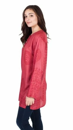 Lakhays Tank Tops Om Mantra Light Summer Kurta