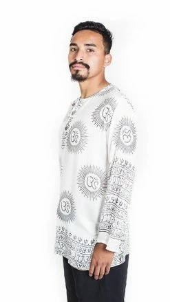 Lakhays Tank Tops Om Mantra Light Summer Kurta