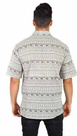 Lakhays Men's Cotton Half Sleeve Summer Kurta Top Shirt Shirts