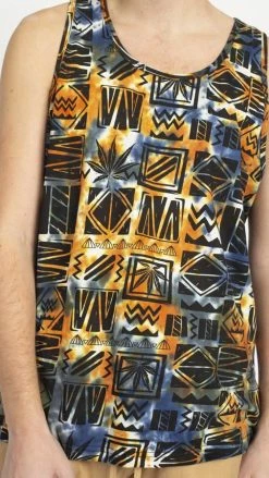 Lakhays 90's Print Tie-dye Mens' Tank Top 13 Lakhays 90's Print Tie-dye Mens' Tank Top