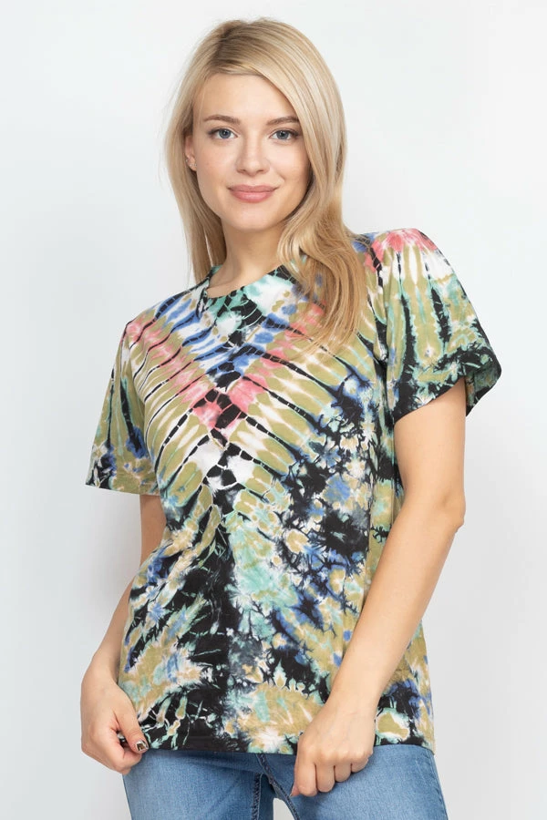 Lakhays Unisex Tie-Dye T-Shirt 1 Lakhays Unisex Tie-Dye T-Shirt