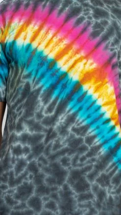 Lakhays Unisex Rainbow Arc Tie-Dye T-Shirt New Arrivals