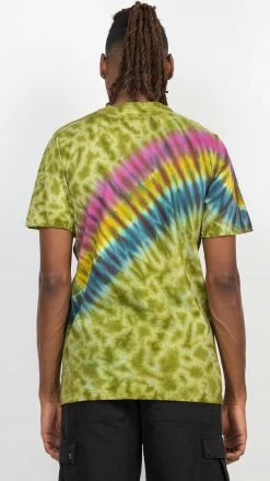 Lakhays Unisex Rainbow Arc Tie-Dye T-Shirt New Arrivals