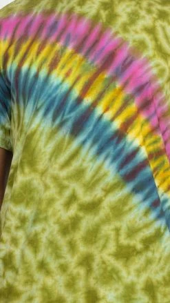 Lakhays Unisex Rainbow Arc Tie-Dye T-Shirt New Arrivals