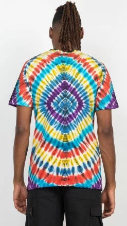 Lakhays Unisex Diamond Tie-dye T-Shirt