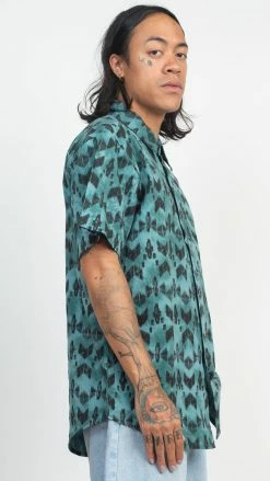 Lakhay-Wholesale Shirts Tribal Ptn Tiedye BD Shirt