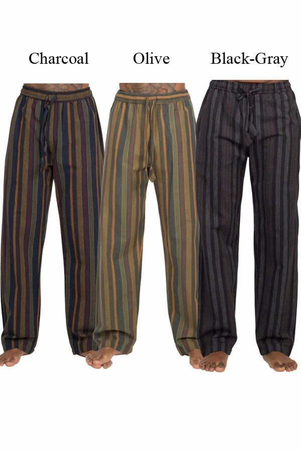 Lakhays Unisex Stripe Comfy Lounge Pant With Elastic Waist New Arrivals 4 Lakhays Unisex Stripe Comfy Lounge Pant With Elastic Waist New Arrivals