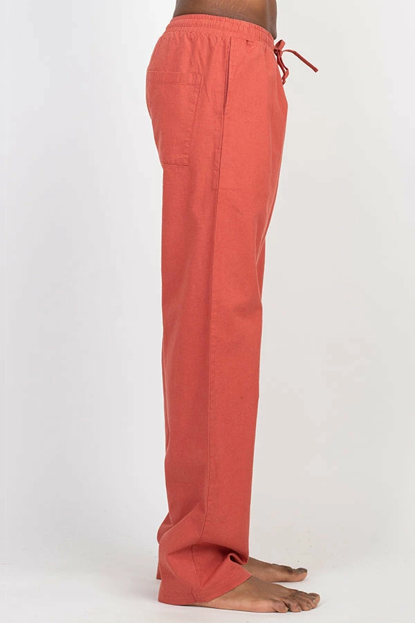 Lakhays Mother Flower Hemp Cotton Pants 11 Lakhays Mother Flower Hemp Cotton Pants