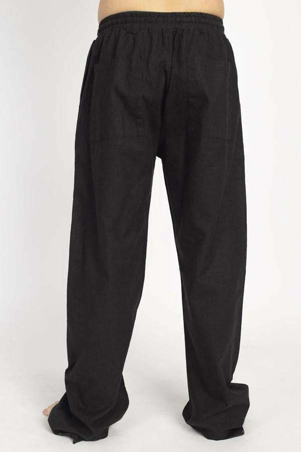 Lakhays Mother Flower Hemp Cotton Pants 8 Lakhays Mother Flower Hemp Cotton Pants