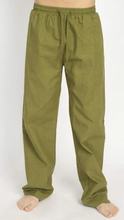 Lakhays Mother Flower Hemp Cotton Pants