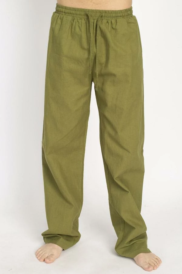 Lakhays Mother Flower Hemp Cotton Pants 1 Lakhays Mother Flower Hemp Cotton Pants