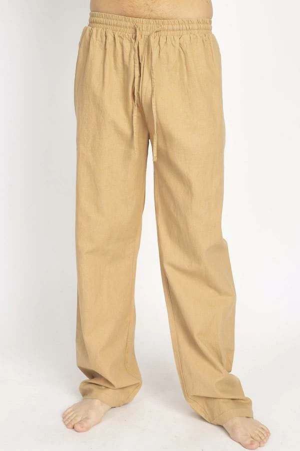 Lakhays Mother Flower Hemp Cotton Pants 9 Lakhays Mother Flower Hemp Cotton Pants