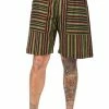 Vendor-unknown Men's Drawstring Stripe Short