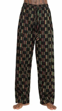 Lakhays New Arrivals Rasta Stripe Checkered Printed Trouser
