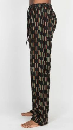 Lakhays New Arrivals Rasta Stripe Checkered Printed Trouser