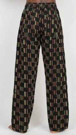 Lakhays New Arrivals Rasta Stripe Checkered Printed Trouser