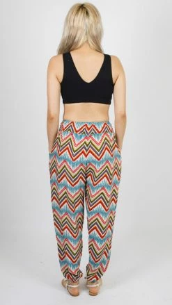 Lakhays Old School Bohemian Harem Pants