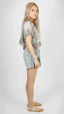 Lakhays Mandala Sun Boho Lounge Shorts 9 Lakhays Mandala Sun Boho Lounge Shorts