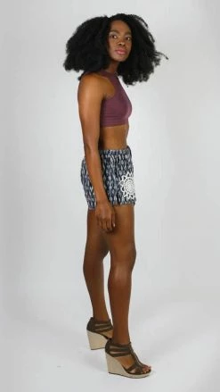 Lakhays Mandala Sun Boho Lounge Shorts 8 Lakhays Mandala Sun Boho Lounge Shorts