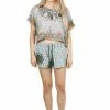 Lakhays Mandala Sun Boho Lounge Shorts