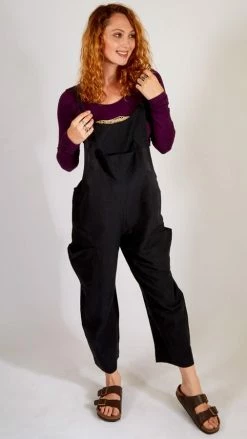 Lakhays Easy Slouchy Hemp Overalls
