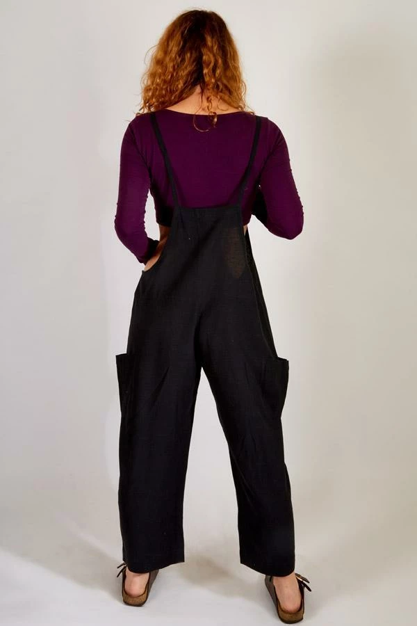 Lakhays Easy Slouchy Hemp Overalls 10 Lakhays Easy Slouchy Hemp Overalls