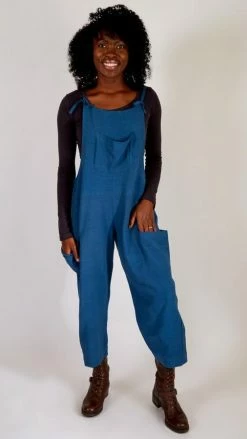 Lakhays Easy Slouchy Hemp Overalls