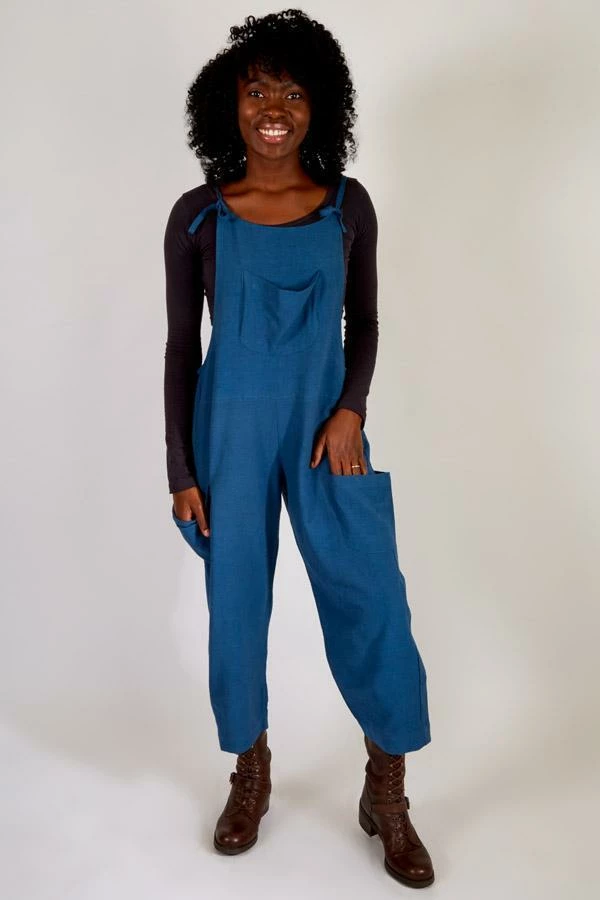Lakhays Easy Slouchy Hemp Overalls 1 Lakhays Easy Slouchy Hemp Overalls