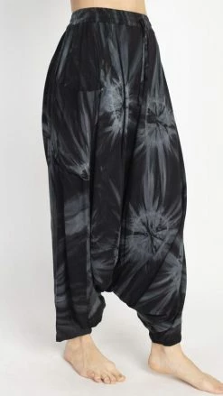Lakhays Unisex Tie-dye Flowy Harem Pants New Arrivals