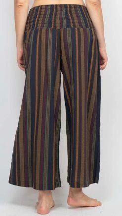 Lakhays Corset Lace-up Crop Pants