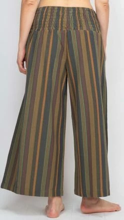 Lakhays Corset Lace-up Crop Pants