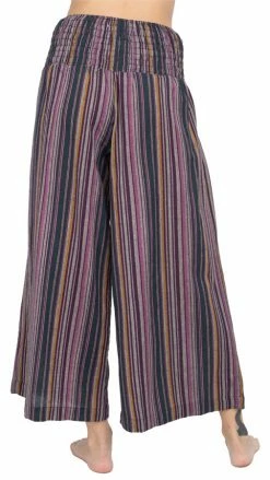 Lakhays Corset Lace-up Crop Pants