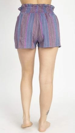 Lakhays Cotton Stripe Shorts