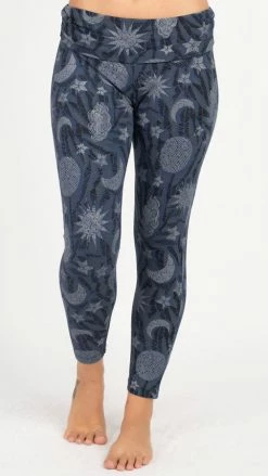 Lakhays Organic Cotton Celestial Print Leggings