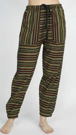 Vendor-unknown Rasta Stripe Ladies Joggers