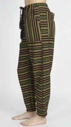 Vendor-unknown Rasta Stripe Ladies Joggers
