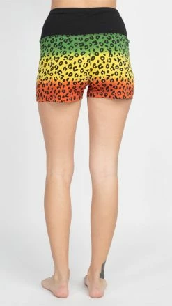 JahRoots JahRoot Leopard Print Shorts 5 JahRoots JahRoot Leopard Print Shorts