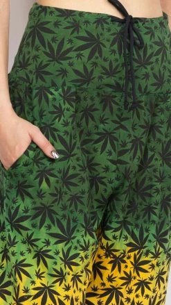 Vendor-unknown JahRoots Leopard Print Genie Pants