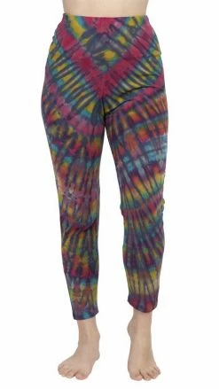 Lakhays Tie-Dye Organic Cotton Leggings