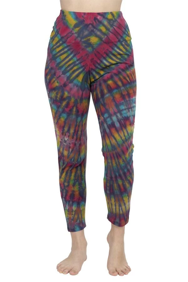 Lakhays Tie-Dye Organic Cotton Leggings 2 Lakhays Tie-Dye Organic Cotton Leggings